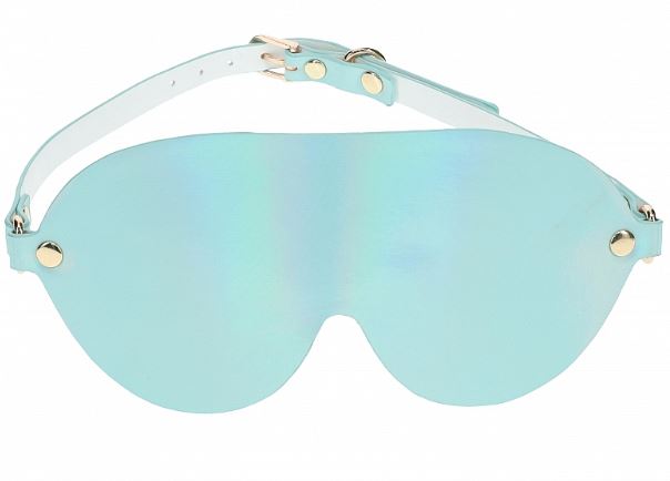 Luxury Traveler Bondage Collection in Iridescent Teal with Bag