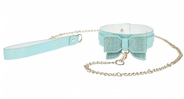 Luxury Traveler Bondage Collection in Iridescent Teal with Bag