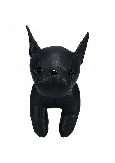 XOXO Black Bondage Dog Plush with Collar
