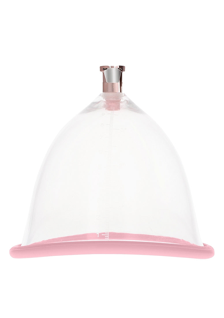 Rechargeable Breast Pump Set for Breast Enhancement in Pink