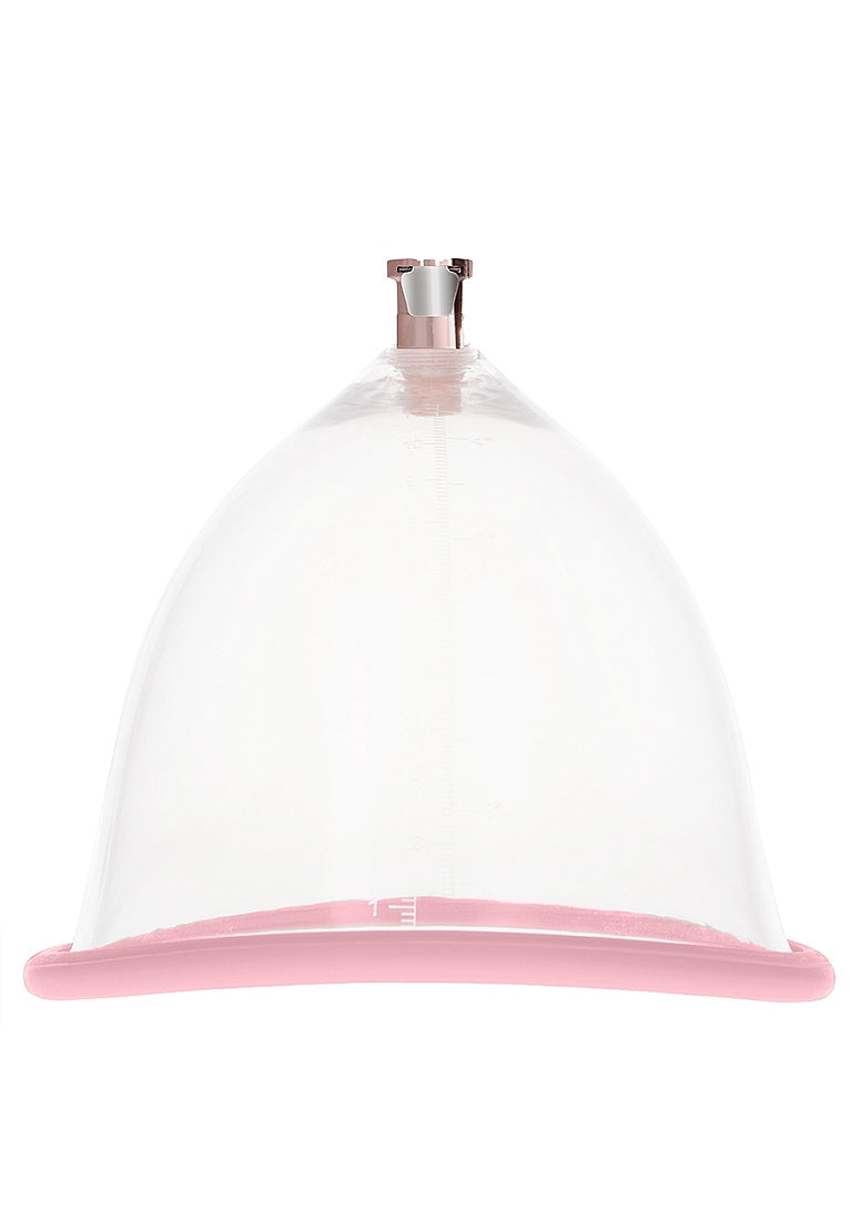 Pumped Breast Pump Set for Breast Enhancement in Pink