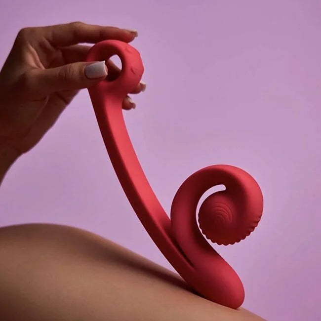 Snail Vibe Curve Vibrator - Pink