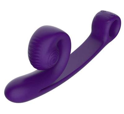 Snail Vibe Curve Vibrator - Purple
