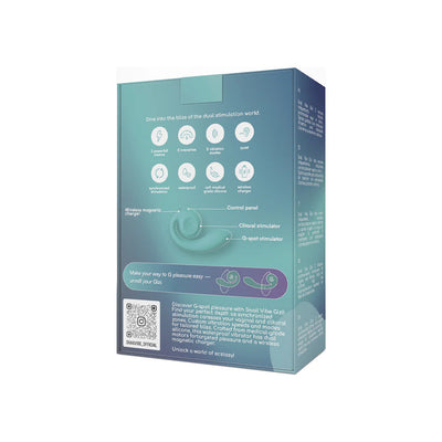 Snail Vibe Gizi Vibrator, Turquoise