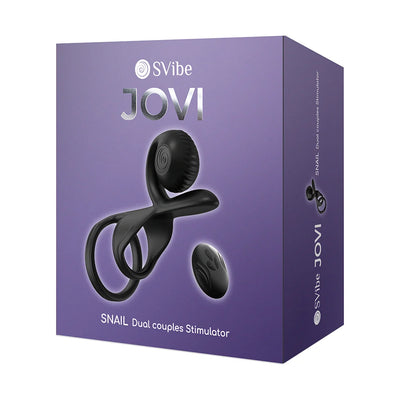 Snail Jovi Couples Vibrating Cock Ring with Remote by SVibe