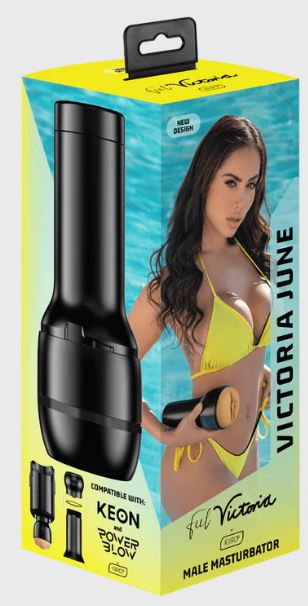 Kiiroo Stars Collection Feel Victoria June Pussy Masturbator Stroker