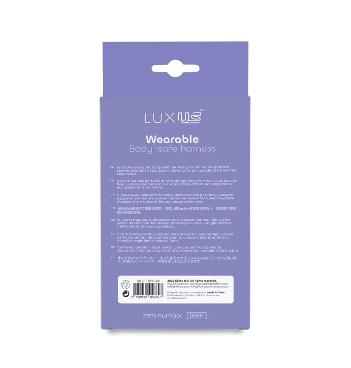 Kiiroo Harness for the LuxHer Clitoral Vibrator