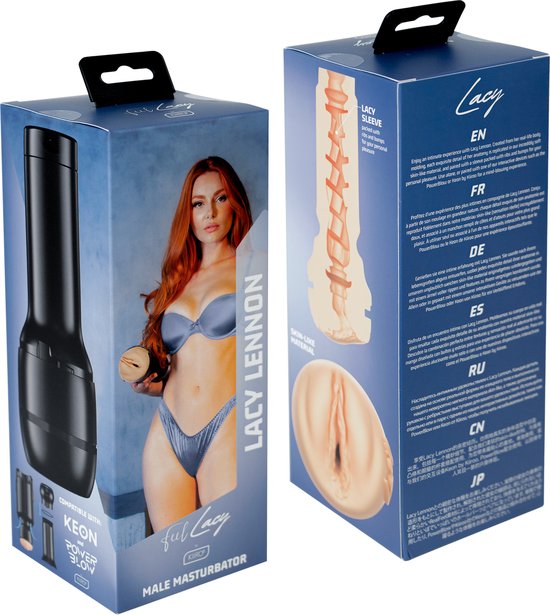 Feel Lacy Lennon Stroker by Kiiroo