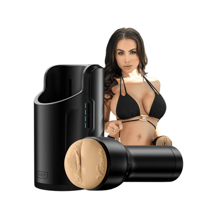 Feel Victoria June Kiiroo Keon Wi-Fi Combo Set with Feel Stroker