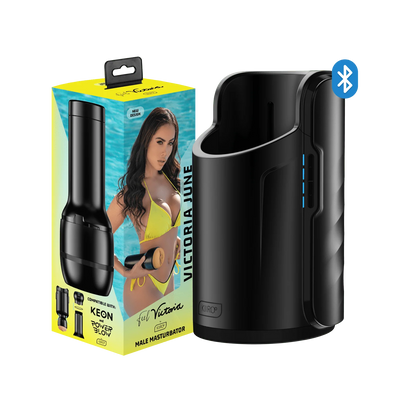 Feel Victoria June Kiiroo Keon Wi-Fi Combo Set with Feel Stroker
