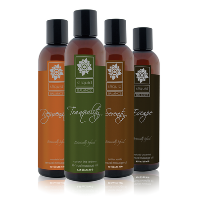 Balance Massage Oil, Tranquility, Coconut Lime Verbena