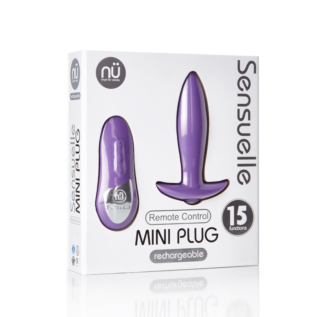 NU Sensuelle Remote Mini Plug - Purple