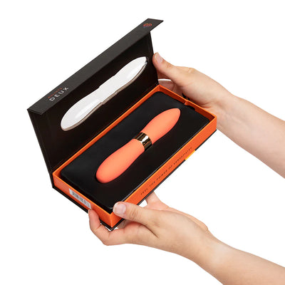 Nu Sensuelle Deux Double-Ended Bullet in Coral