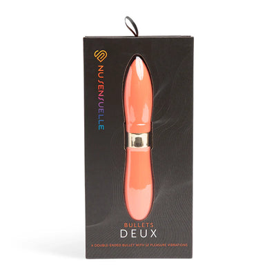 Nu Sensuelle Deux Double-Ended Bullet in Coral