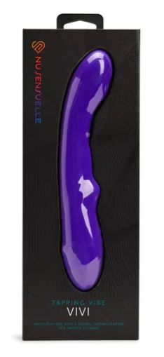 Nu Sensuelle Vivi Double Tapping Vibrator - Purple