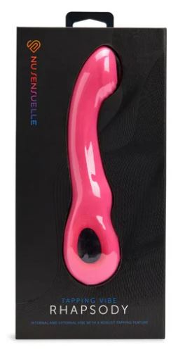 Nu Sensuelle Rhapsody Tapping Vibrator - Pink