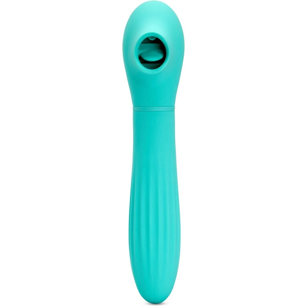 Nu Sensuelle Daisy Triple Action Thrusting Suction Vibe in Blue