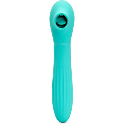 Nu Sensuelle Daisy Triple Action Thrusting Suction Vibe in Blue