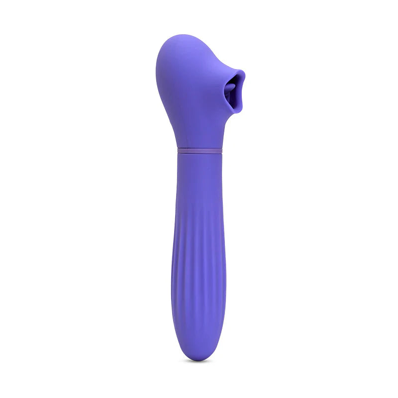 Nu Sensuelle Daisy Triple Action Thrusting Suction Vibe in Purple