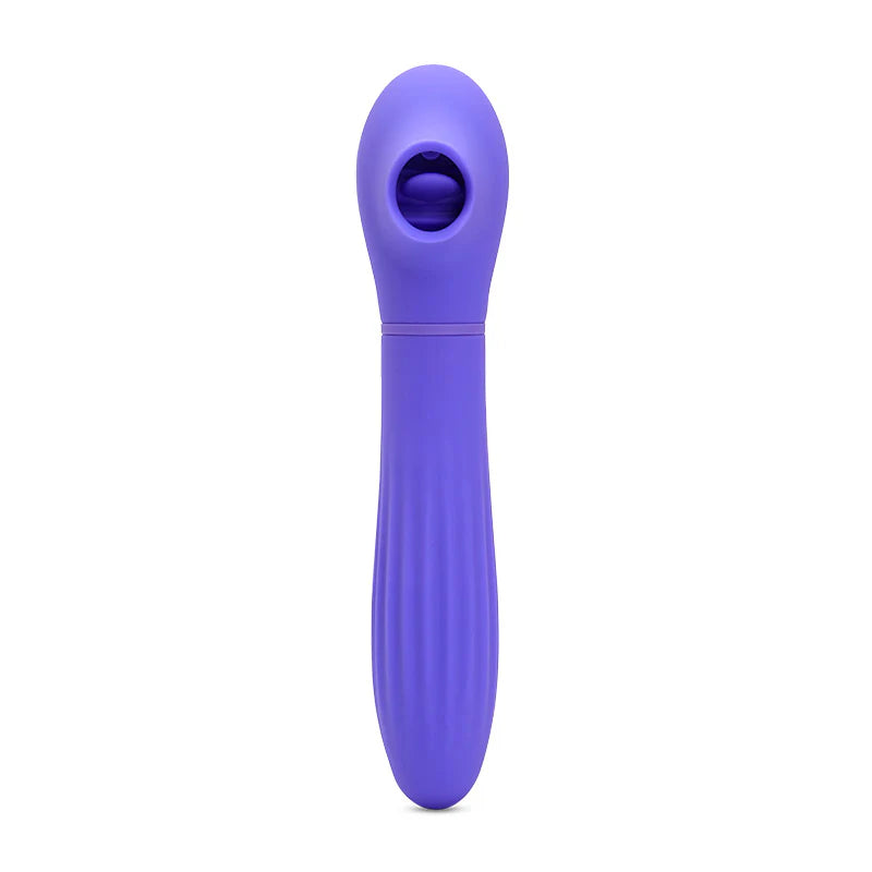 Nu Sensuelle Daisy Triple Action Thrusting Suction Vibe in Purple