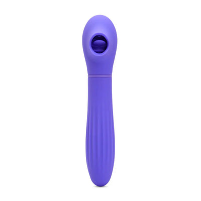 Nu Sensuelle Daisy Triple Action Thrusting Suction Vibe in Purple