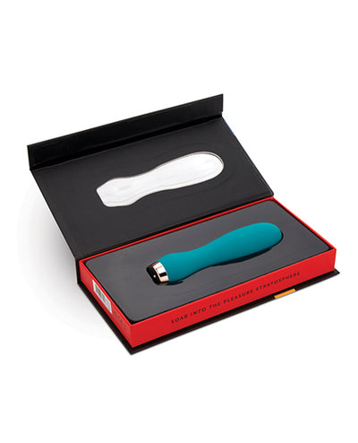 Skye Velvet Touch Vibrator in Emerald Green by Nu Sensuelle