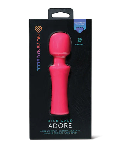 Nu Sensuelle XLR8 Adore Wand, Hot Pink