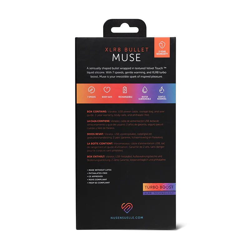 Nu Sensuelle XLR8 Muse Bullet, Blue