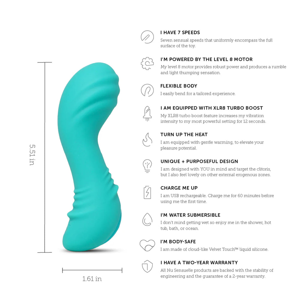Nu Sensuelle XLR8 Muse Bullet, Blue