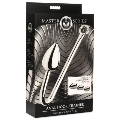 Master Series Anal Hook Training Kit w/3 Plugs