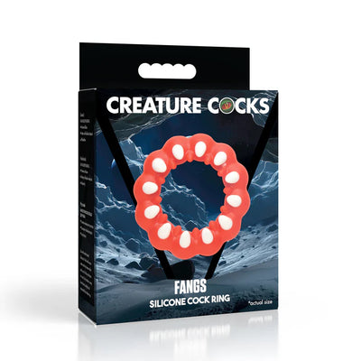 Fangs Fantasy Cock Ring by Creature Cocks