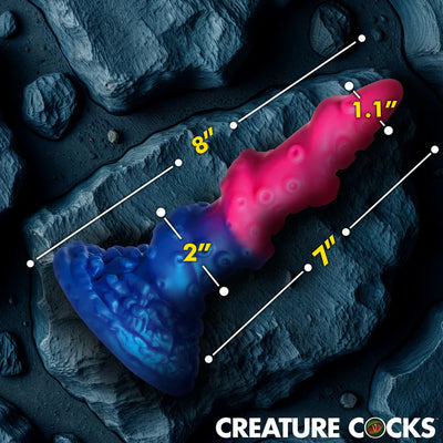 Lord Kraken Vibrating Glow-in-the-Dark Silicone Dildo by Creature Cocks