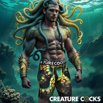 Monstropus Tentacle Printed Boxers by Creature Cocks