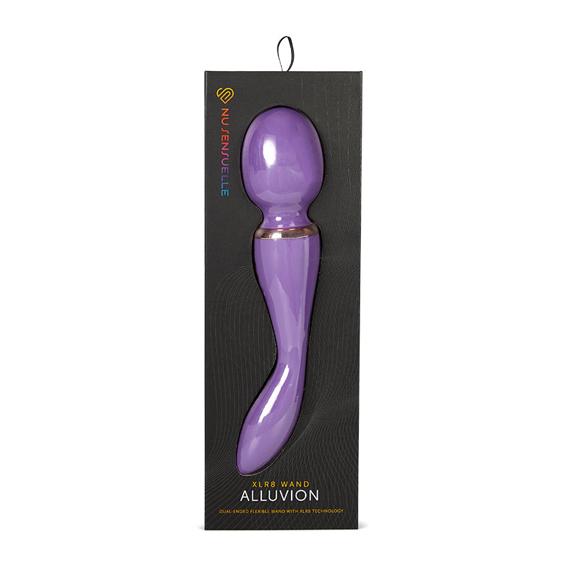 NU Sensuelle Alluvion XLR8 Purple Turbo Wand