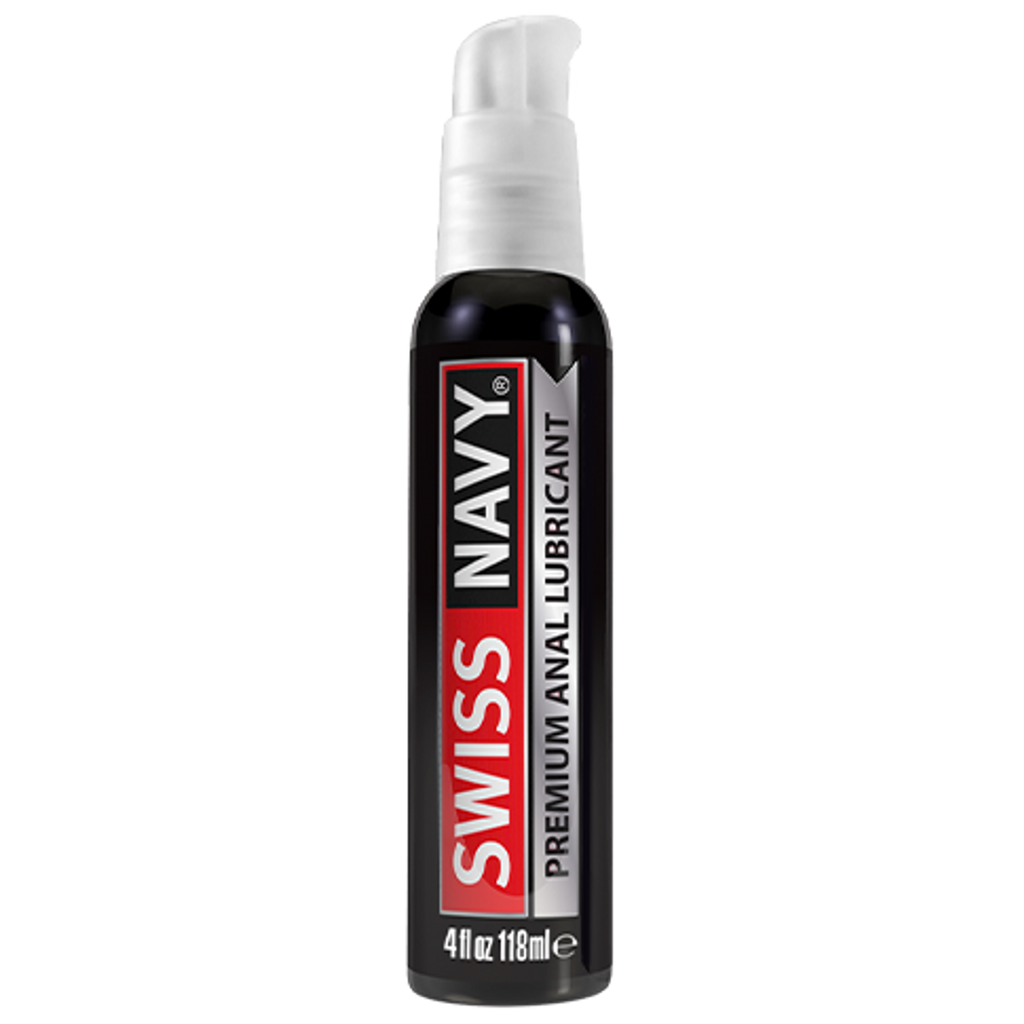 Swiss Navy Premium Anal Silicone Lubricant - 4 oz