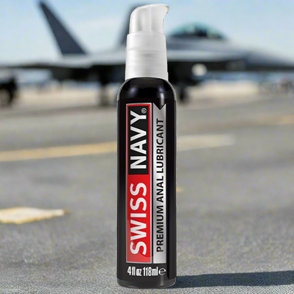 Swiss Navy Premium Anal Silicone Lubricant - 4 oz