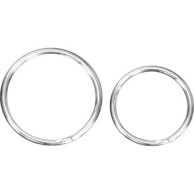 Black Vegan Leather Adjustable Strap On Harness with 2 Rings