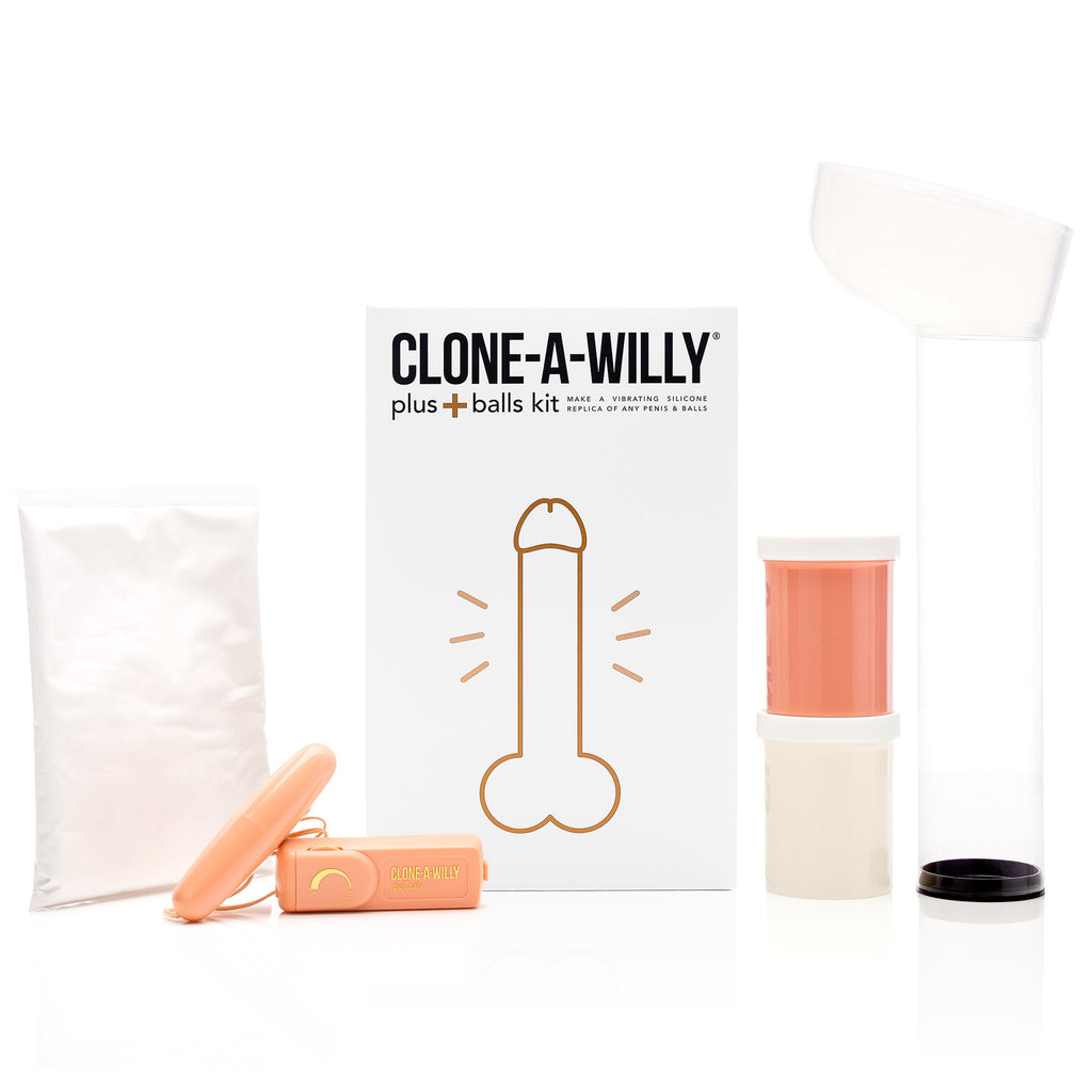 Clone-A-Willy + Balls Kit - Light Skin Tone