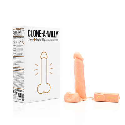 Clone-A-Willy + Balls Kit - Light Skin Tone