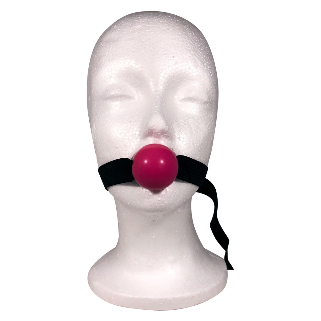 Get the Fetish Pleasure Play Pink Rubber Ball Gag Only at Castle Megastore Get the Fetish Pleasure Play Pink Rubber Ball Gag Only at Castle Megastore