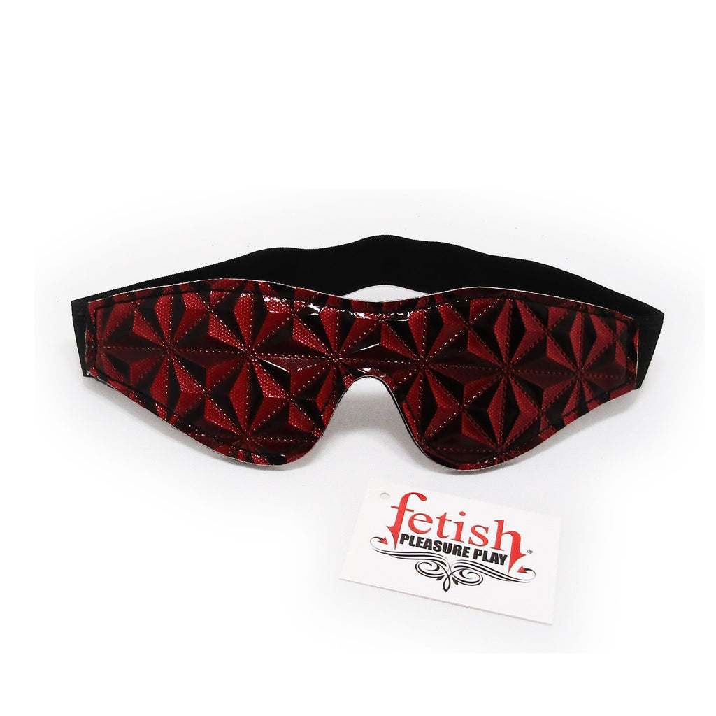 Fetish Pleasure Play Red Passionate Eye Mask