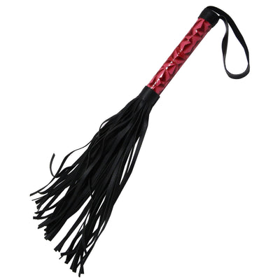 Fetish Pleasure Play Passionate Pink/Black Flogger