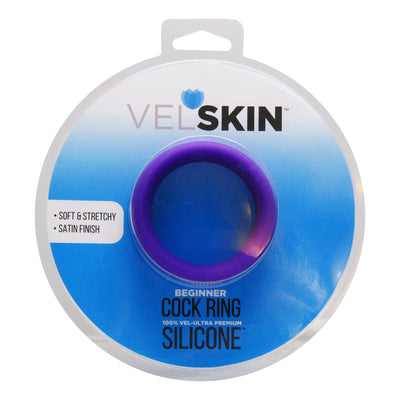 Velskin Beginner Purple Cock Ring