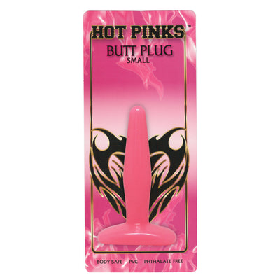 Hot Pinks Small Butt Plug