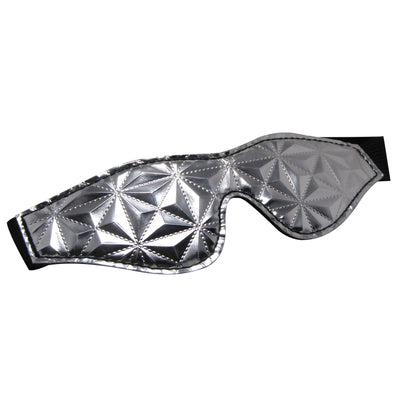 Fetish Pleasure Play Passionate Silver Eye Mask