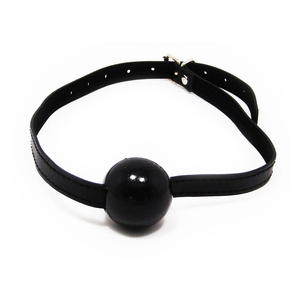 Fetish Pleasure Play Black Ball Gag