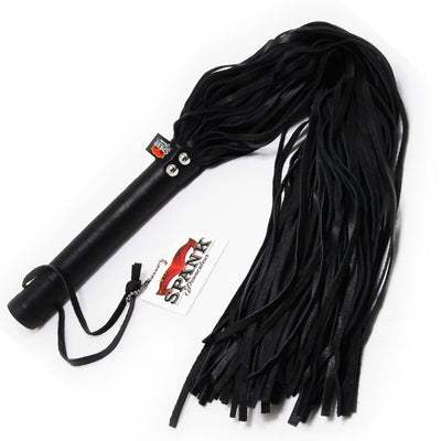 Spank Provocateur Black Leather Flogger