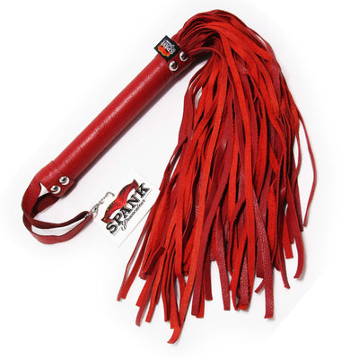 Spank Provocateur Red Leather Flogger