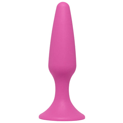 Hook N' Up Slimline Anal Plug - Pink