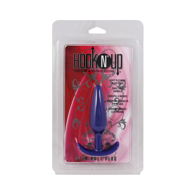 Hook N' Up Small Anal Plug - Purple